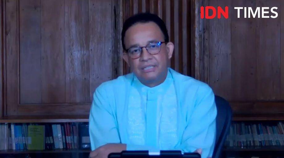 Gubernur DKI Jakarta, Anies Baswedan di program Ngobrol Seru by IDN Times, Sabtu (23/5)