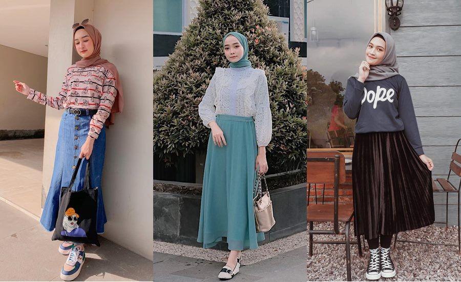 10 Model Rok yang Wajib Dimiliki Hijabers untuk Tampil Stylish