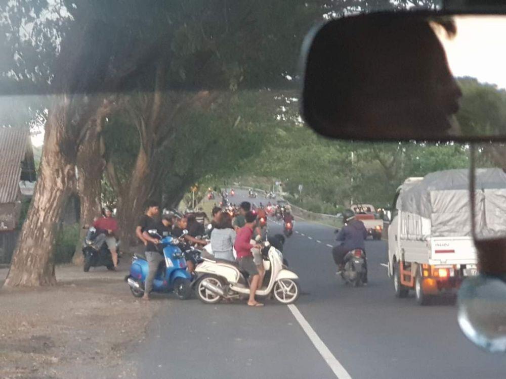 4 Remaja yang Terlibat Balapan Liar di Klungkung Diamankan Polisi