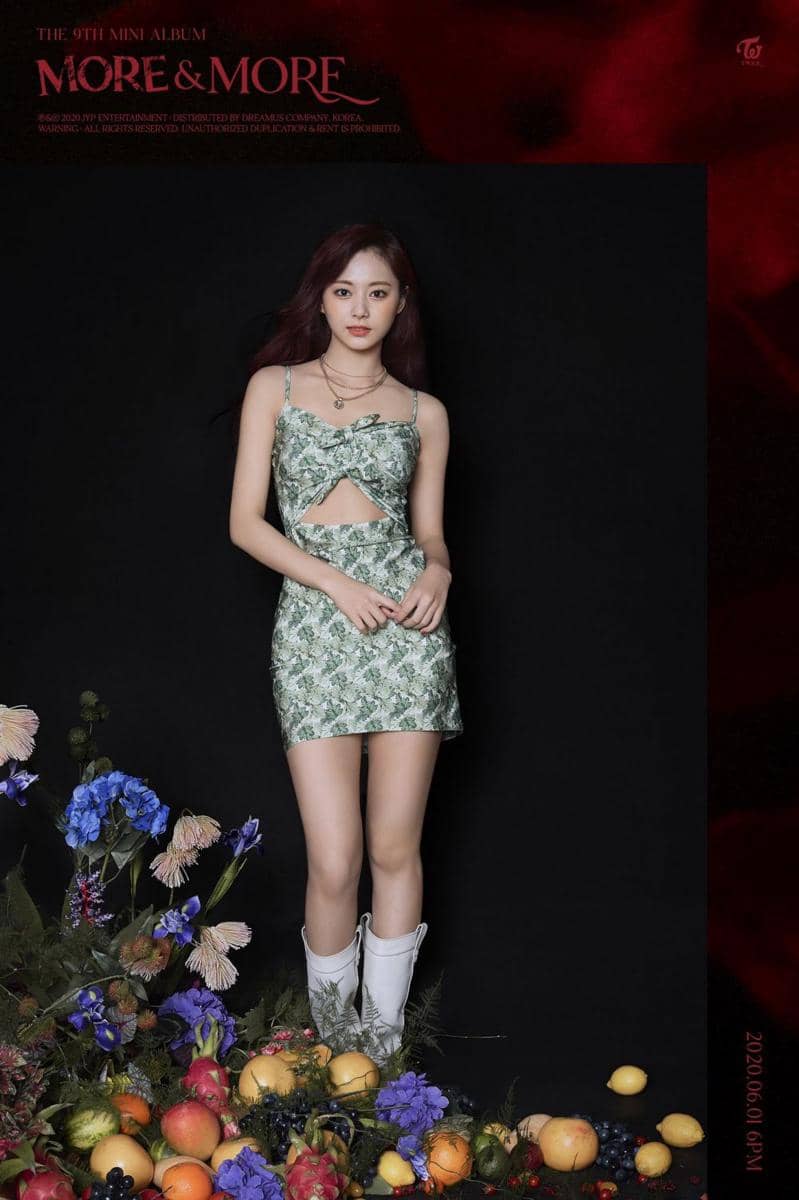 Potret diri Tzuyu. (twitter.com/JYPETWICE)