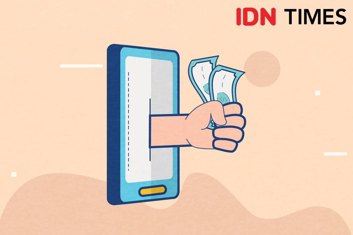 Ilustrasi transaksi online. (IDN Times/Arief Rahmat)