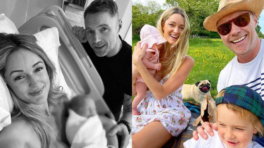 Tanpa Ekspos Wajah, 9 Potret Ronan & Storm Keating Momong Putri Kelima