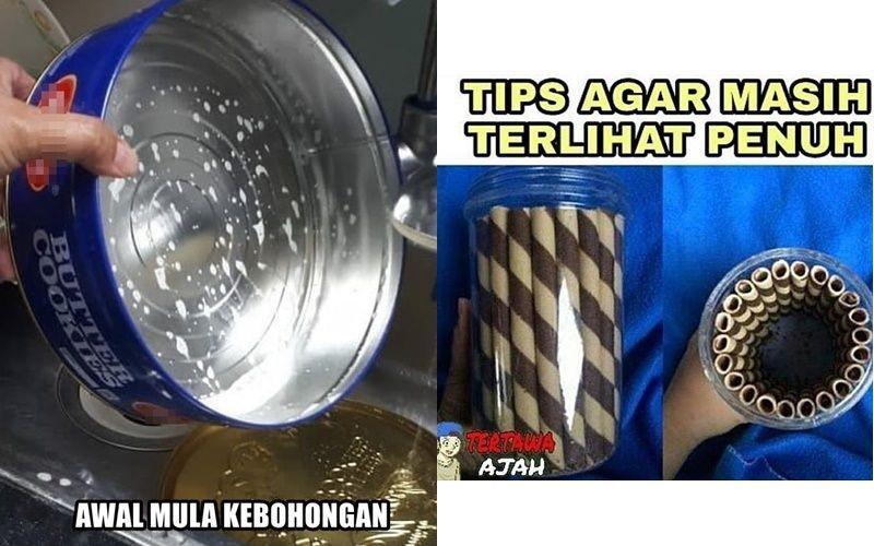 10 Meme Isi Kaleng Makanan Lebaran Ini Ngeselin Abis, Pernah Ngalami?