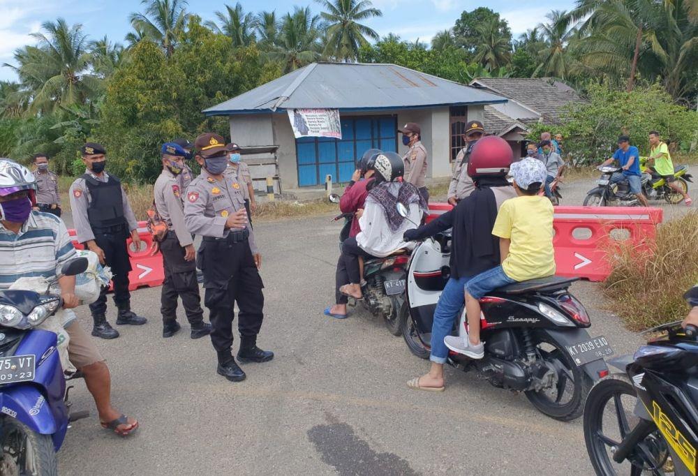 Libur Lebaran Polres Penajam Paser Utara Tutup Akses Tempat Wisata