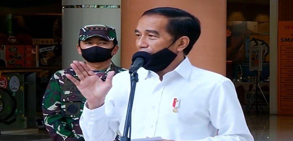 Peninjauan Kesiapan Penerapan Prosedur Standar New Normal di Sarana Perniagaan, Jakarta, 26 Mei 2020 (Youtube/Sekretariat Presiden)