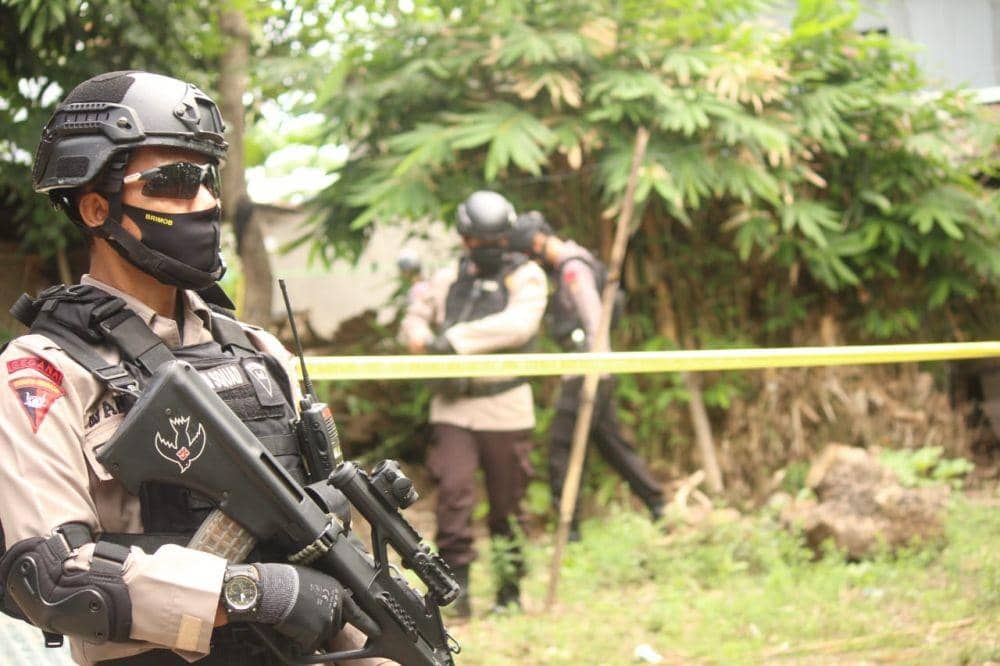 Lokasi ledakan diduga mortir di Takalar. IDN Times/Polres Takalar