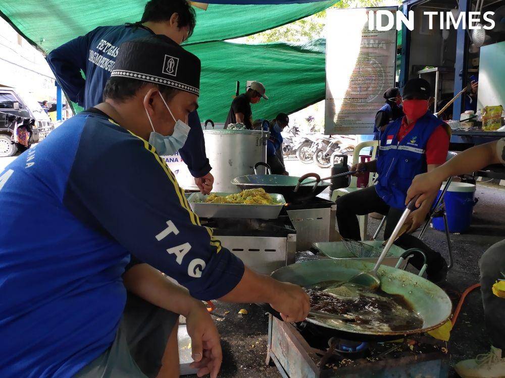 Ilustrasi posko dapur umum. (IDN Times/Zulkifli Nurdin)