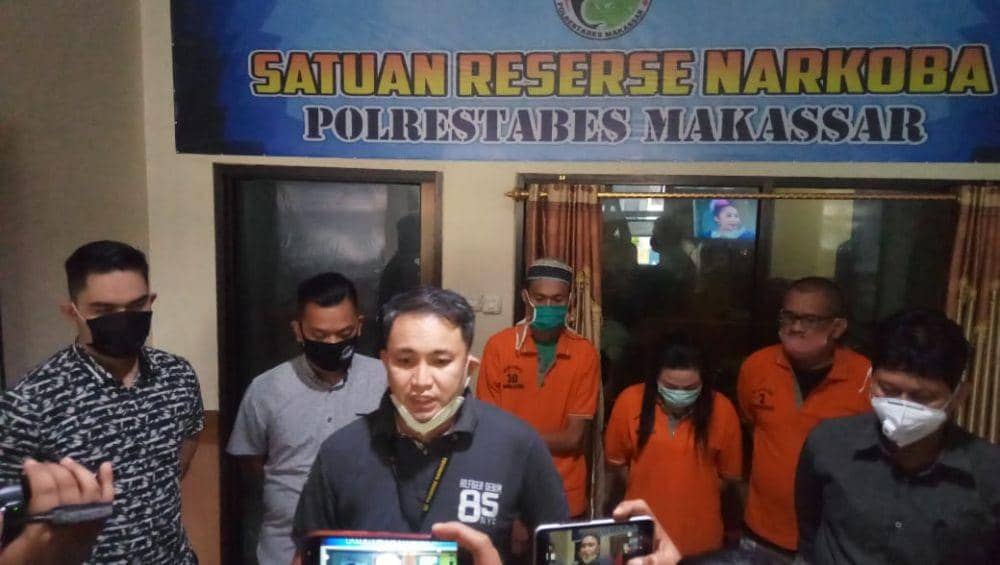 Tiga pengedar sabu ditangkap petugas Satres Narkoba Polrestabes Makassar. IDN Times/Istimewa