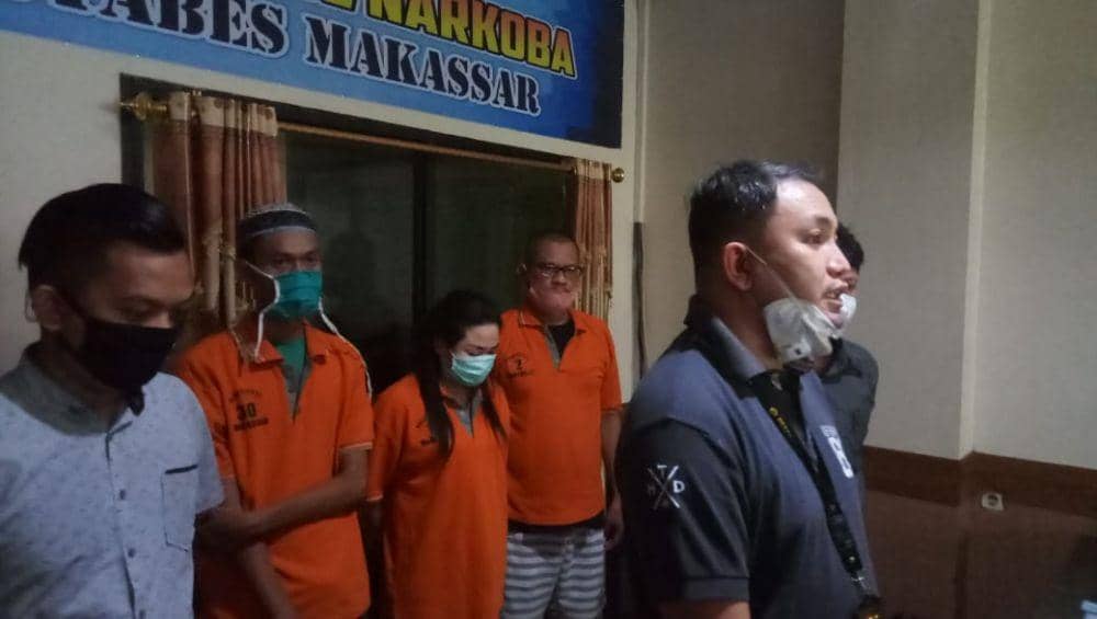 Tiga pengedar sabu ditangkap petugas Satres Narkoba Polrestabes Makassar. IDN Times/Istimewa