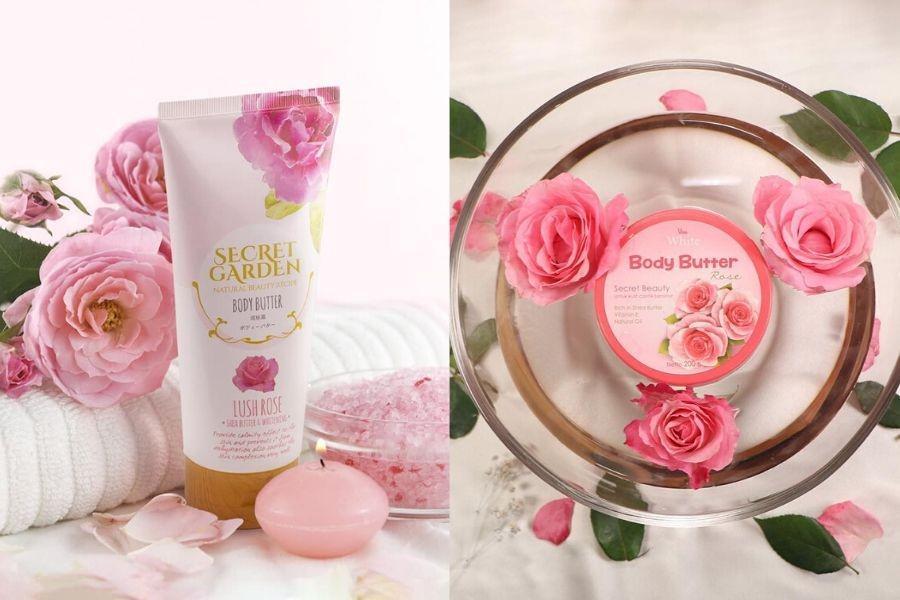 6 Rekomendasi Body Butter Lokal Berbahan Mawar, Wanginya Feminin!