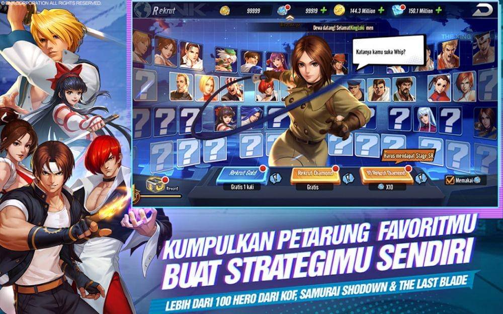 play.google.com/KOF AllStar Pertarungan Sengit