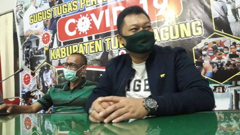 Jubir Gugus Tugas Percepatan Penanganan COvid 19 Kabupaten Tulungagung, Galih Nusantoro, IDN Times/ Bramanta pamungkas