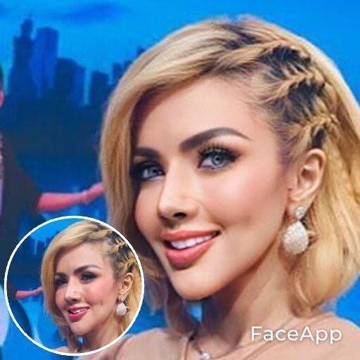 10 Potret Barbie Kumalasari dengan Aplikasi FaceApp, Pangling Gak?