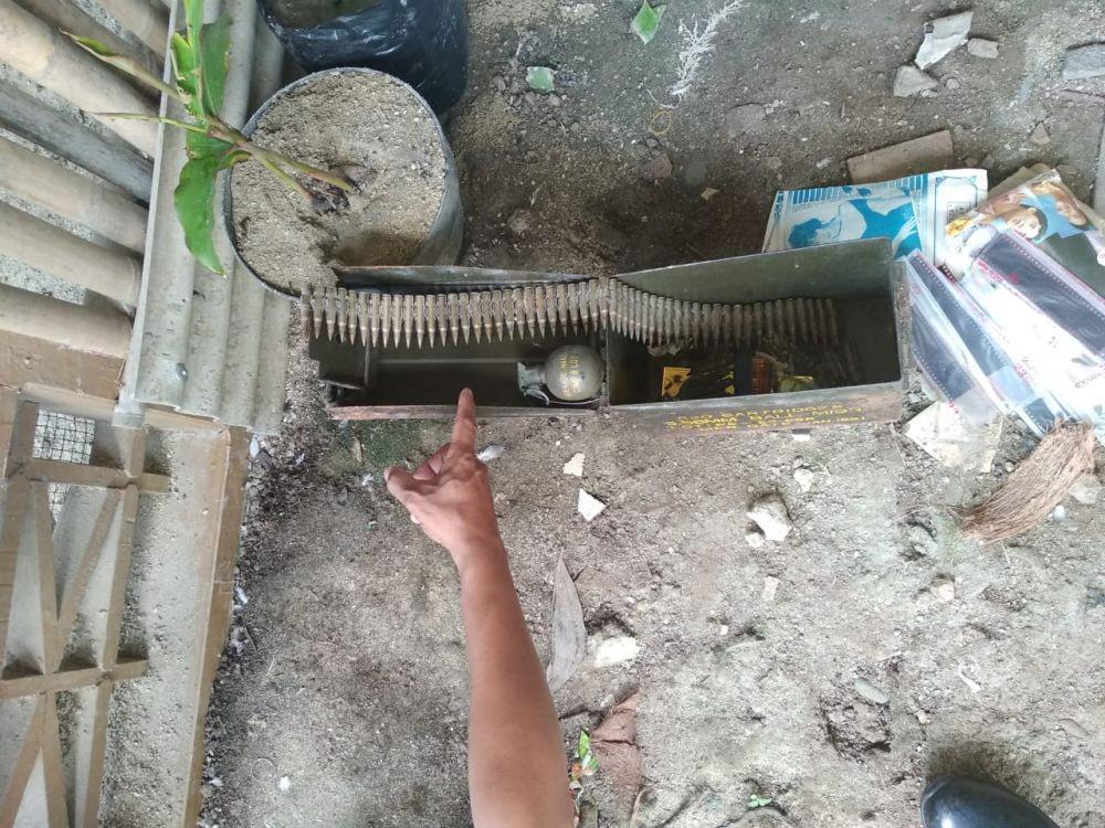 Peluru dan Granat Aktif Buatan Pindad Ditemukan di Rumah Kosong