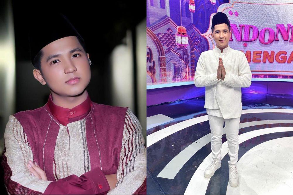 Bak Seorang Santri, 10 Potret Jirayut DAA4 Kenakan Peci dan Baju Koko