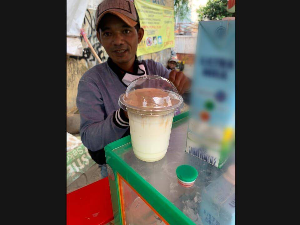Dalgona keliling (Twitter/@Hafiznurfajri)