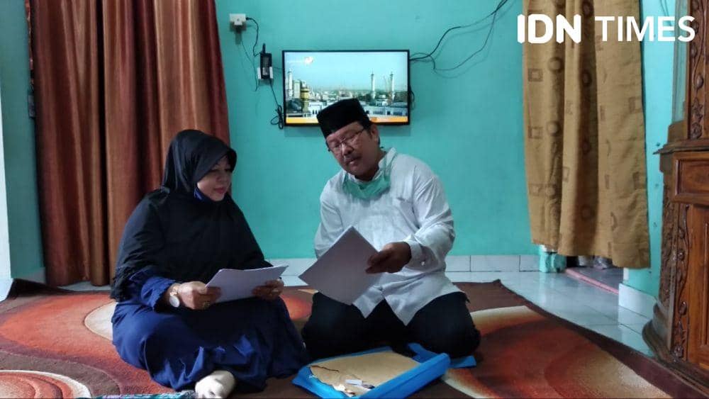 CJH Sumsel yang gagal berangkat tahun 2020 (IDN Times/Rangga Erfizal)