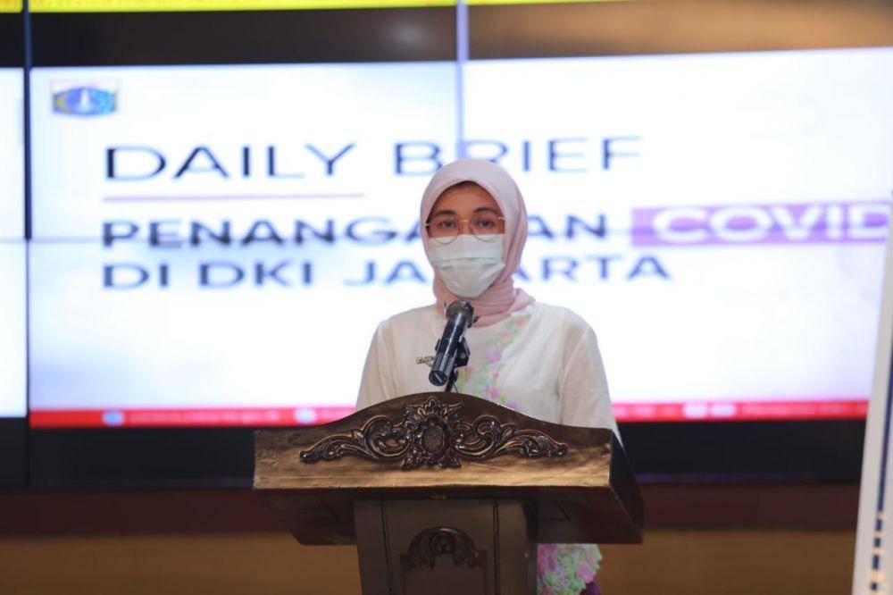 Kepala Bidang Sumber Daya Kesehatan, Dinas Kesehatan Provinsi DKI Jakarta, Ani Ruspitawati (Dok. Humas Pemprov DKI Jakarta)