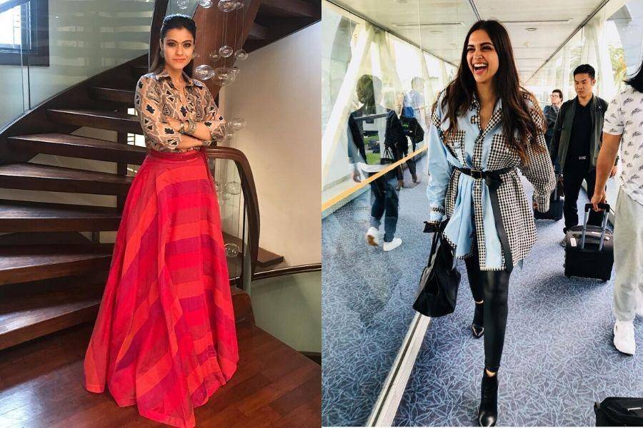 instagram.com/kajol ; instagram.com/deepikapadukone