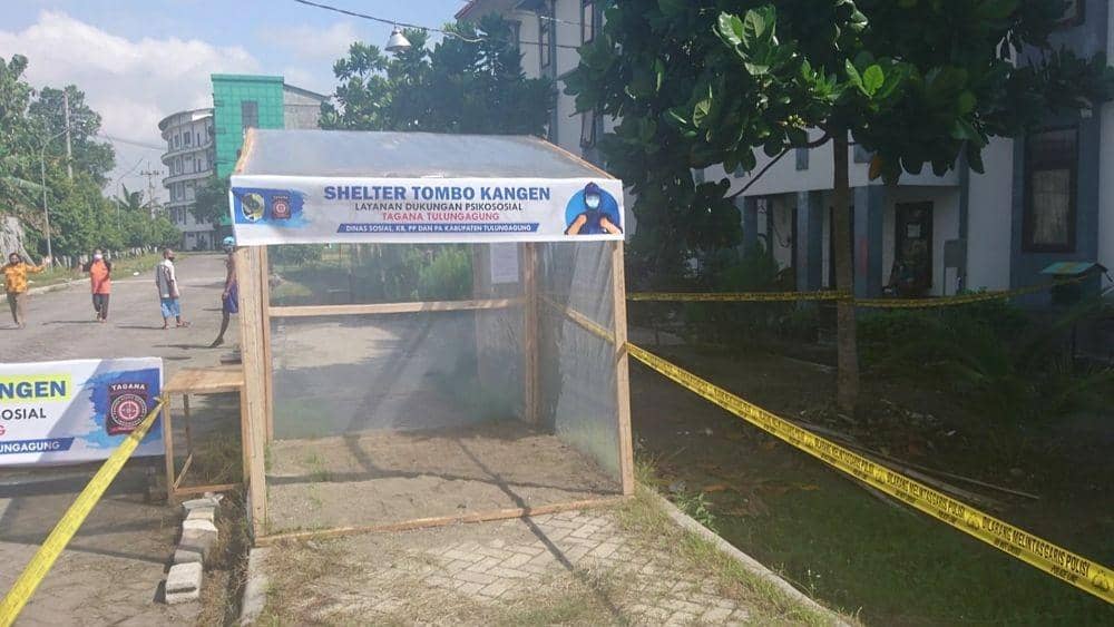 Bilik tombo kangen di lokasi karantina di Rusunawa IAIN Tulungagung, IDN Times/ Bramanta Pamungkas