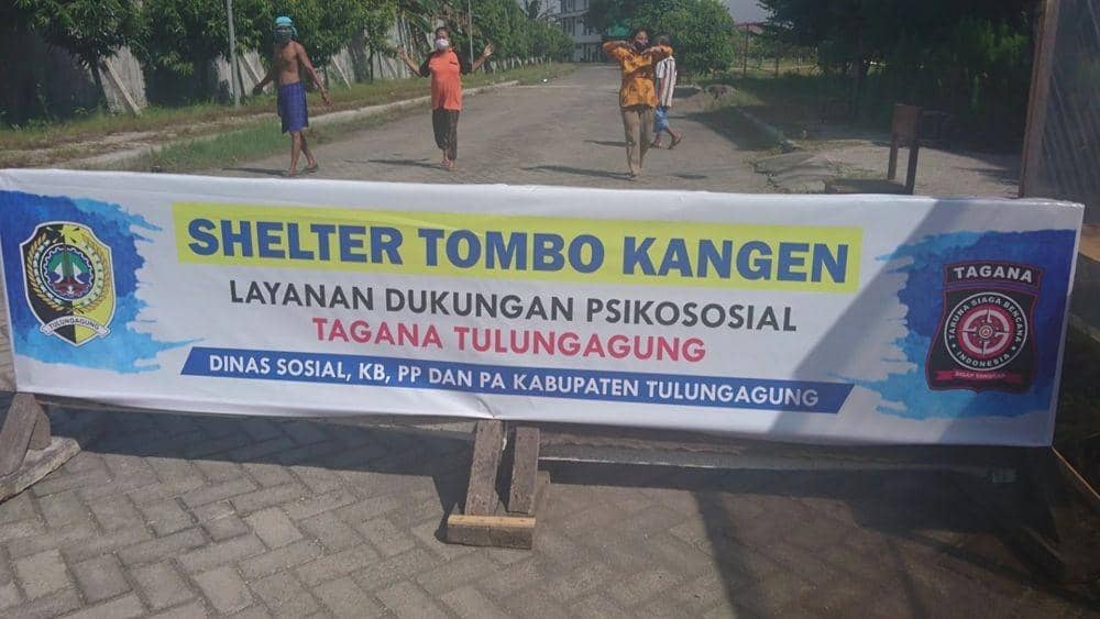 Melihat Bilik Tombo Kangen Pasien COVID-19 di Tulungagung