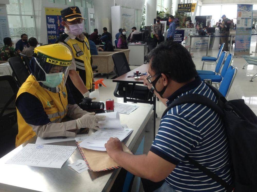 Penumpang di Bandara SAMS Sepinggan Keluhkan Tes Swab Bikin Repot