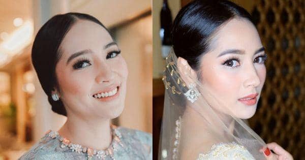 10 Potret Anggun nan Elegan Niken Anjani dari Lamaran hingga Pelaminan