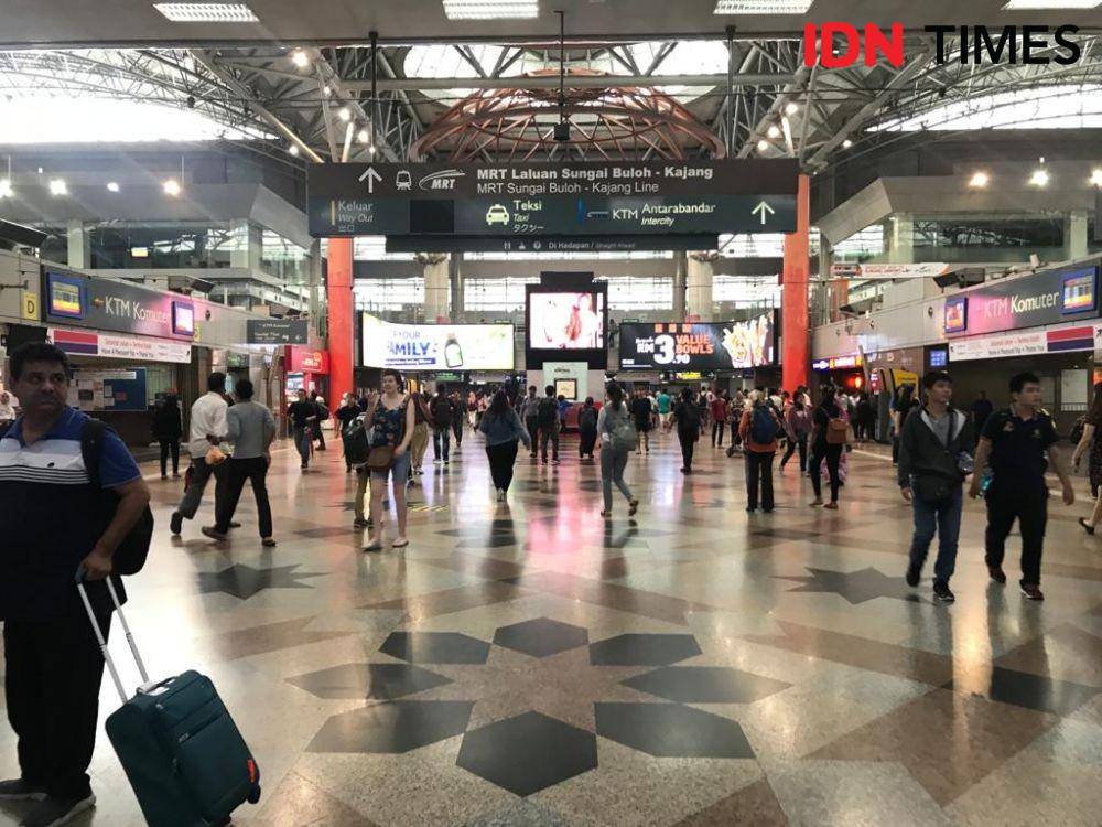 Stasiun MRT di Malaysia (IDN Times/Dwifantya Aquina)