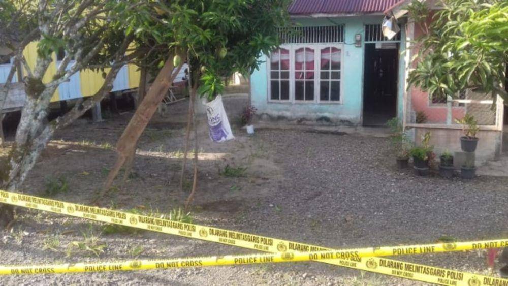 Rumah Ahmad Yani yang dilempar granat pada Senin (8/6) dini hari (Istimewa)