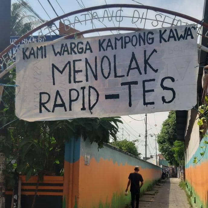 Pemkot Minta LPM Mengedukasi Warga Makassar yang Menolak Rapid Test