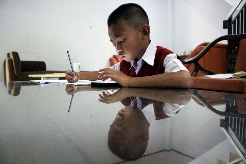 Ilutrasi ujian sekolah.(Dok.Istimewa)