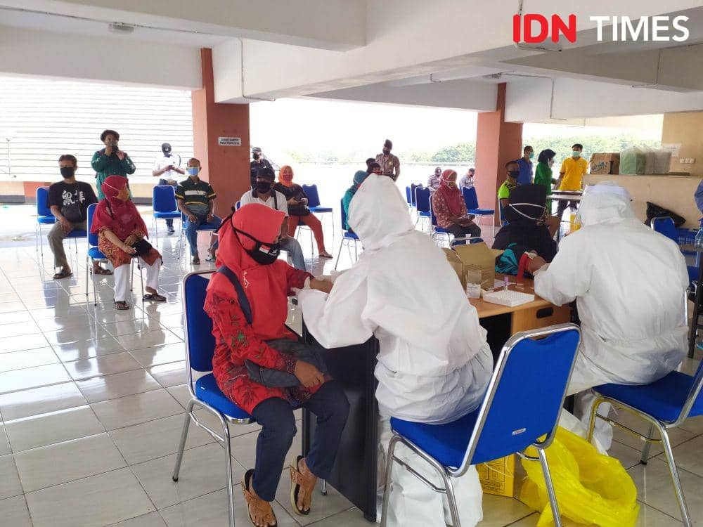 Pemkab Sleman Gelar Rapid Test di Pasar Tradisional, 30 Orang Di-Swab