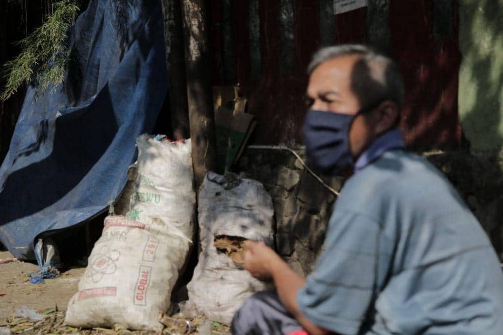 Kondisi pasar tradisional Haur Pancuh, Bandung. IDN Times/Debbie Sutrisno