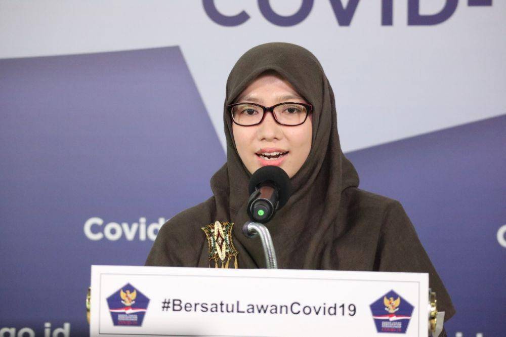 (Anggota Tim Pakar GTPPC19, Dewi Nur Aisyah) Dok. BNPB