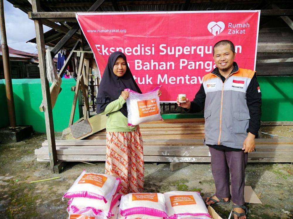 penyaluran zakat ke Mentawai (Dok. Rumah Zakat)
