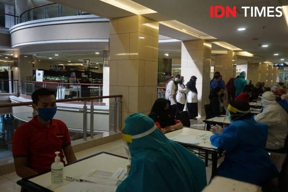 Mal di Kota Yogyakarta Jadi Sasaran Rapid Test Acak