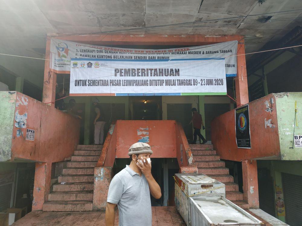 Pasar Leuwipanjang Tutup 14 Hari, 230 Pedagang Jalani Rapid Test