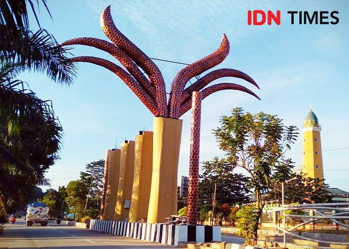 Habiskan Rp2,2 Miliar, Proyek Gerbang Disebut Mirip Ekor Kyubi Naruto