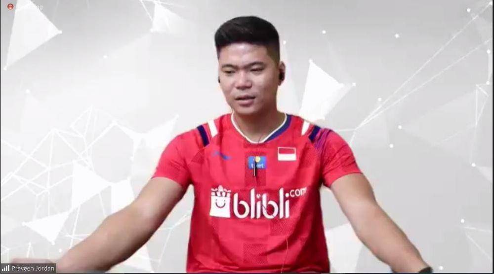 Atlet ganda campuran, Praveen Jordan (Tangkap Layar Presscon PB DJarum)