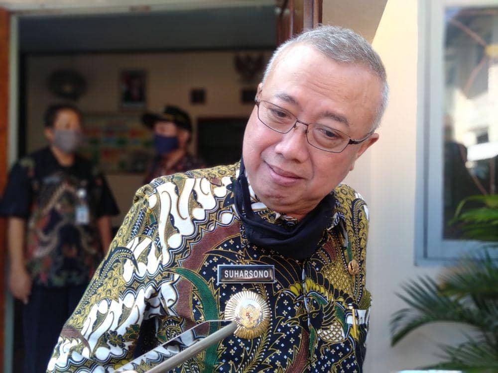 Bupati Bantul Suharsono. IDN Times/Daruwaskita