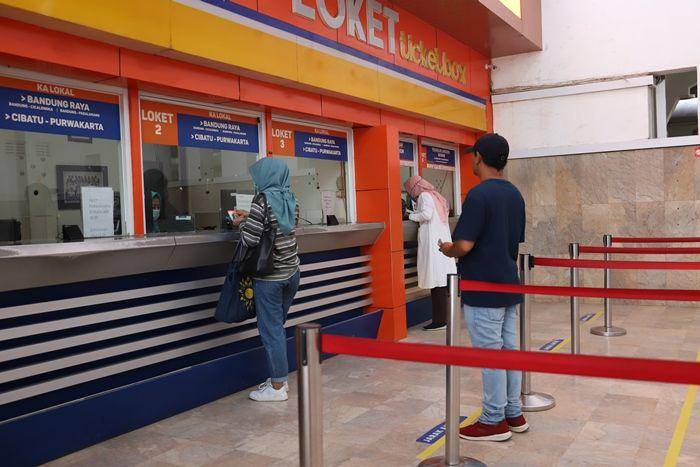 Potret loket kereta api (kai.id)