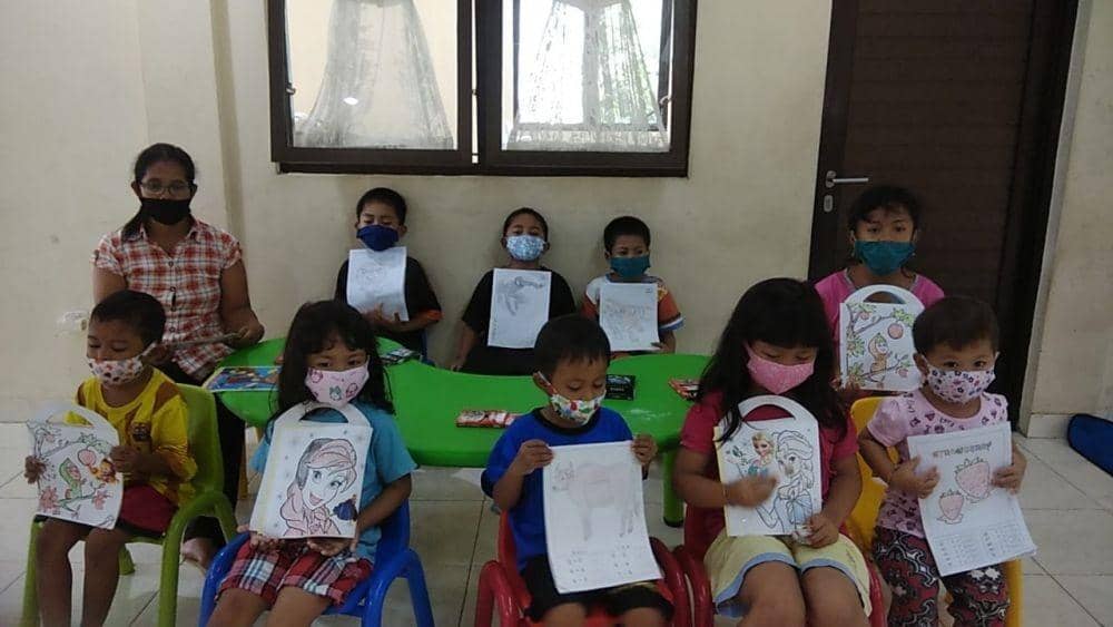 Kegiatan belajar anak-anak di Yayasan GWM (Dok.IDN Times/Yayasan GWM)