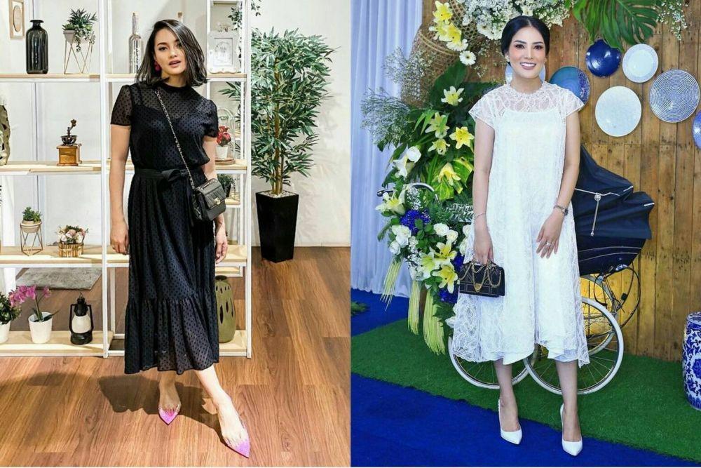 10 OOTD Artis Ririn Ekawati Vs Nindy Ayunda, Mama Kece Kekinian!