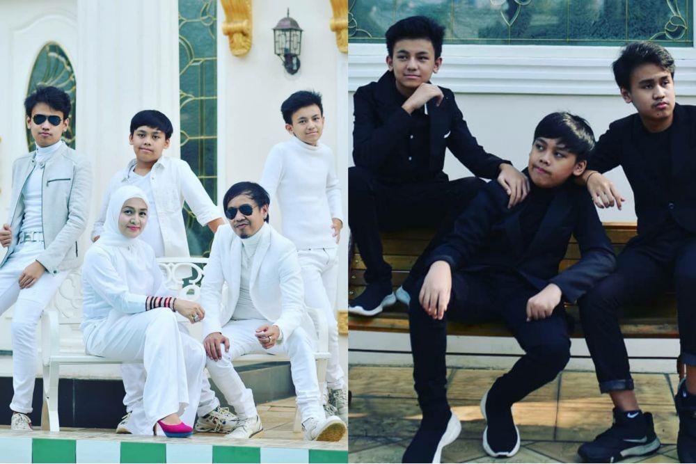 10 Potret Ketiga Anak Ian Kasela yang Gak Banyak Orang Tahu
