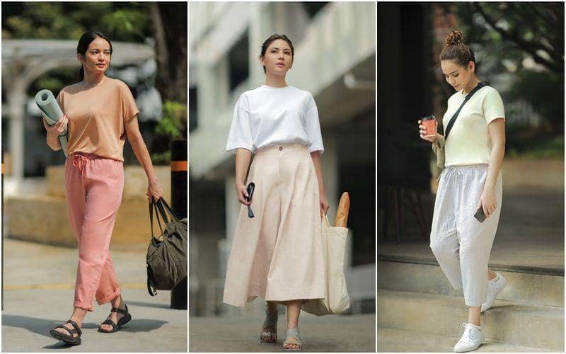 Inspirasi One-Mile Wear ala Seleb Indonesia Lewat Item yang Minimalis