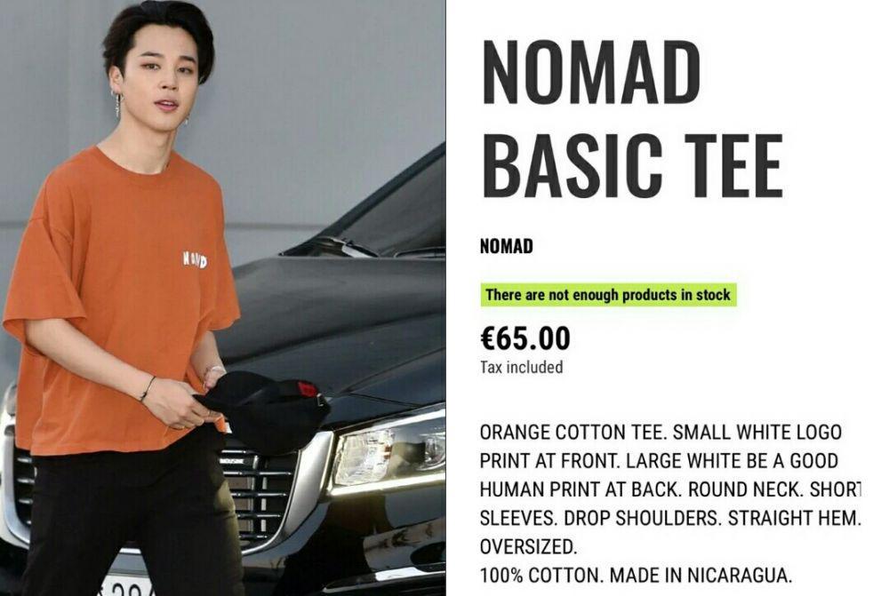 King of Sold Out, 8 Barang ini Ludes Terjual Setelah Dipakai Jimin BTS
