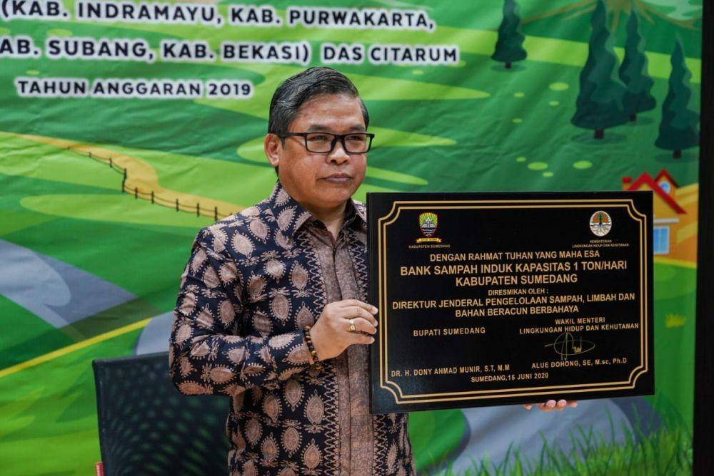 KLHK Resmikan Fasilitas Pengolahan Sampah untuk Kab. Sumedang (Dok. KLHK)