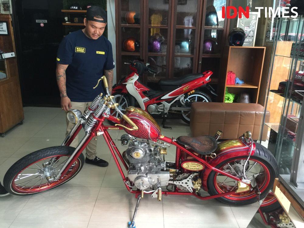 Kisah Siarkansyah, Pernah Dianggap Gila karena Motor Custom