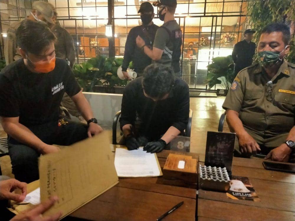 Satpol PP Sleman saat melakukan patroli kamtibmas. Dok: Satpol PP Sleman