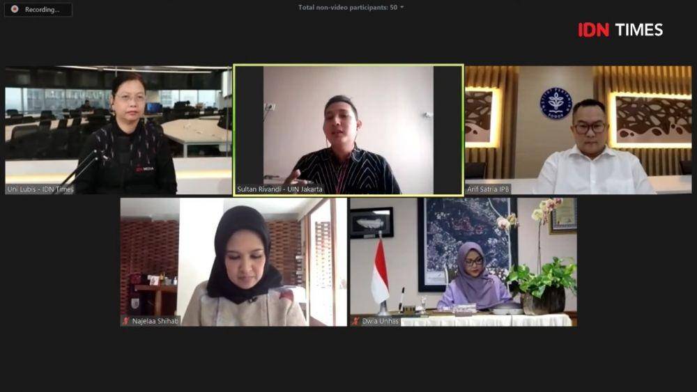 Ngobrol Seru New Normal or The Great Reset: Life After Pandemic COVID-19⁣⁣⁣⁣⁣⁣⁣⁣⁣⁣ (Tangkap Layar YouTube IDN Times)